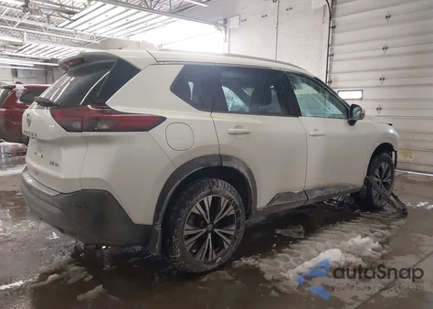 2021 Nissan Rogue Sl Intelligent Awd из США, поврежденный, VIN JN8AT3CB3MW221528